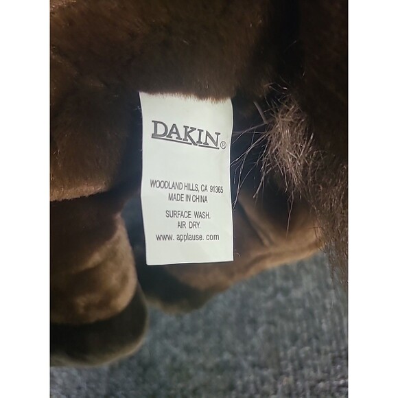 DAKIN Lou Rankin Horatio Buffalo PLUSH Brown Stuffed Animal New With Tags - Picture 7 of 8